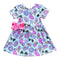 Girls Summer Pool Dress with Matching Bow - Bowtism
